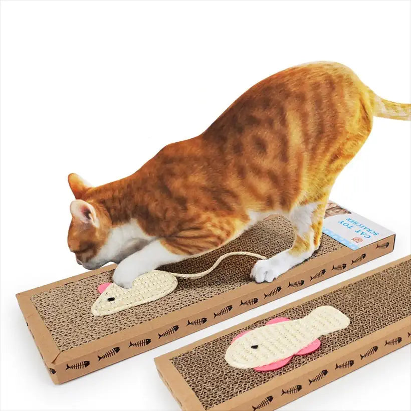 Cat Scratching Board Mat Scraper @chichicmart