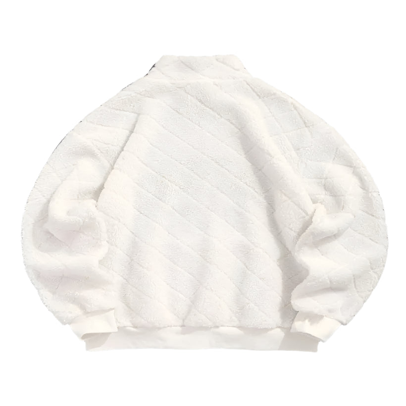 Men's Colorblock Polar Fleece Hoodie @chichicmart