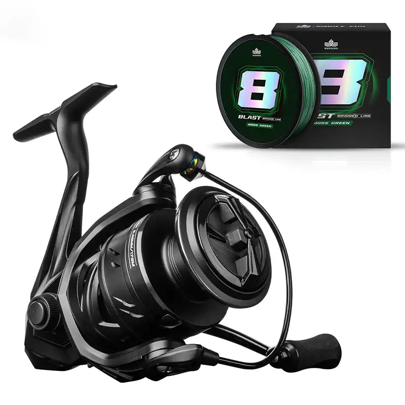 Spinning Fishing Reel, HANDING M1 @chichicmart