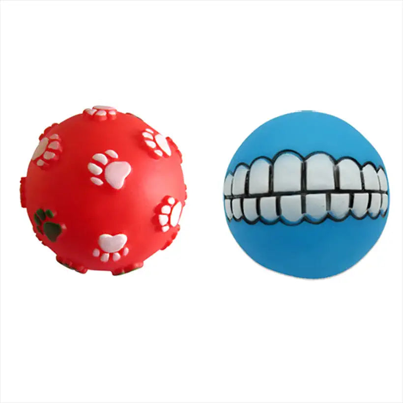 Squeaky Pet Dog Ball Toys @chichicmart