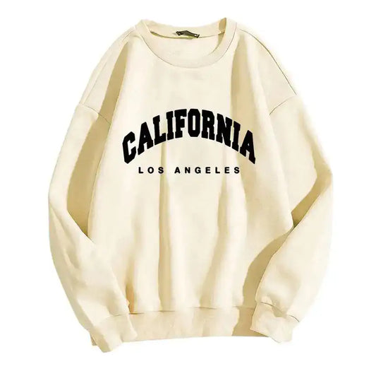Women's Hoodies Long Sleeve California Print @chichicmart