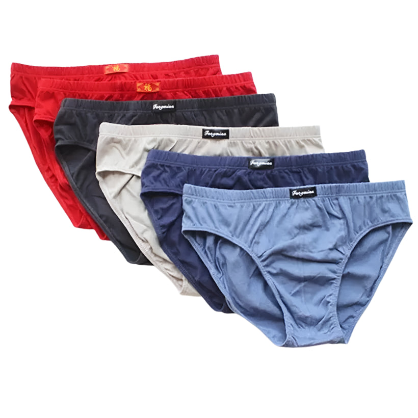 100% Cotton Men's Briefs, Plus Size Men Underwear @chichicmart