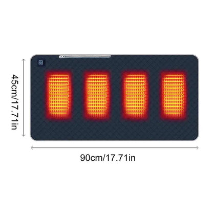 4-Zone Electric Warmer Cushion @chichicmart