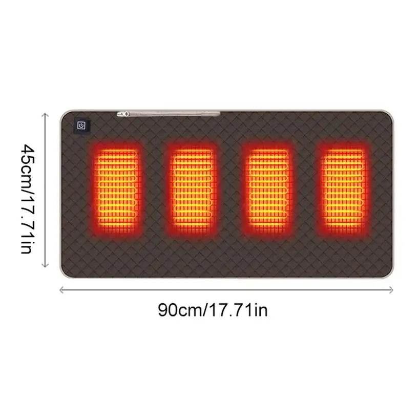 4-Zone Electric Warmer Cushion @chichicmart