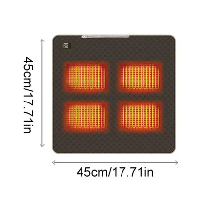 4-Zone Electric Warmer Cushion @chichicmart