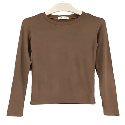 Women's Korean Style Slim Fit Cotton T-Shirt @chichicmart
