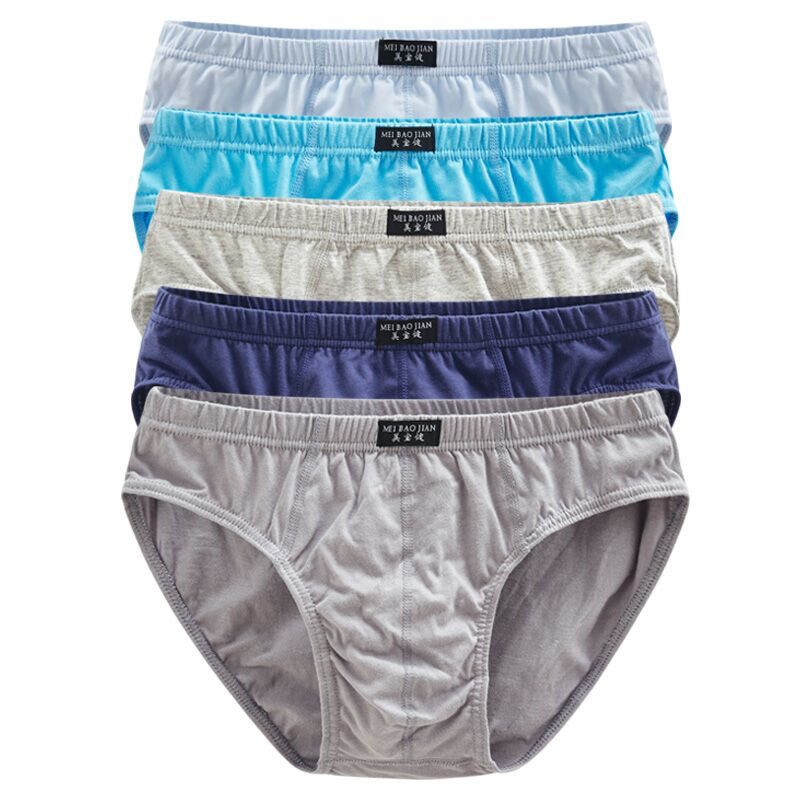 Men's Cotton Loose Fit Underwear 4-Pack - All-Day Comfort
