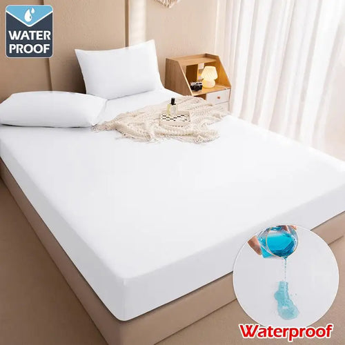 Adjustable Non-Slip Fitted Sheet with Elastic Band @chichicmart
