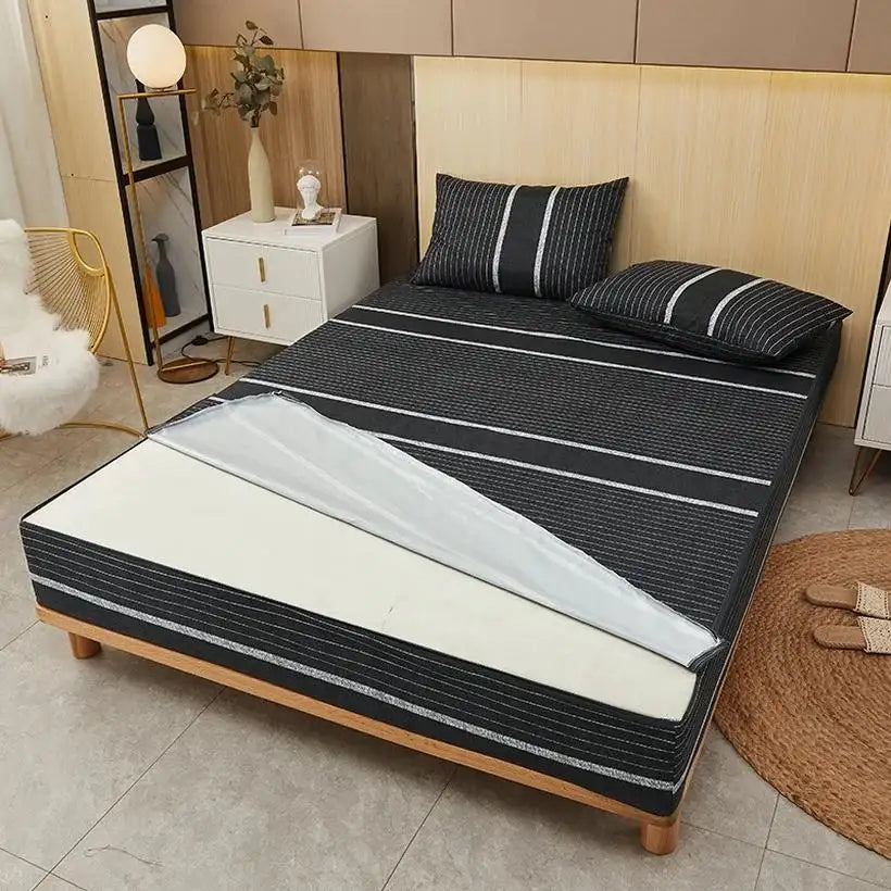 All-Inclusive Durable Waterproof Zippered Mattress Cover @chichicmart