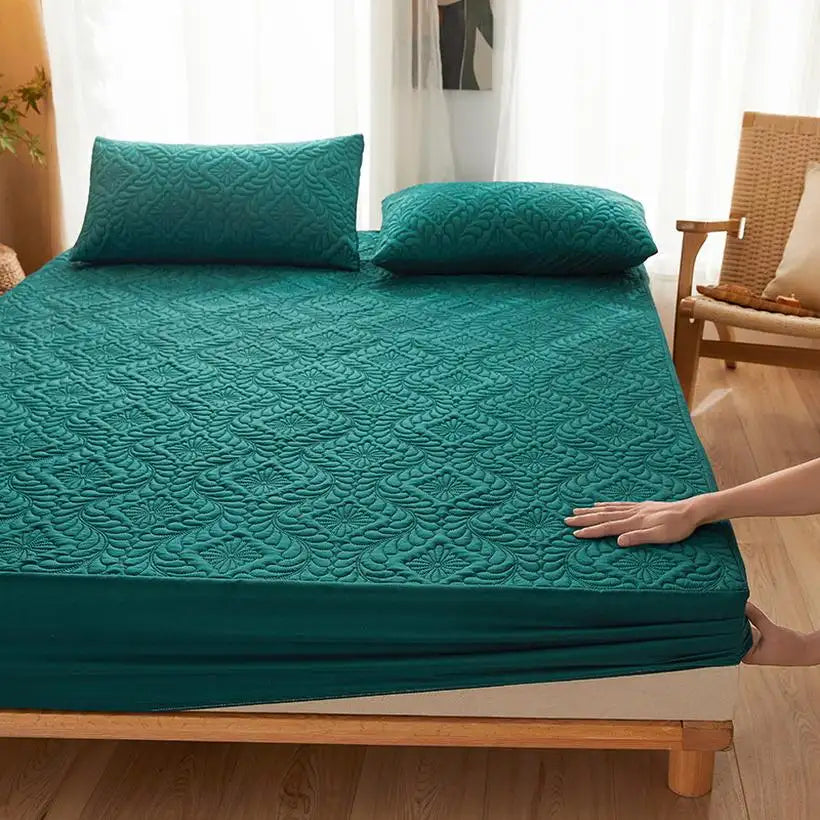 Anti-Mite & Anti-Bacterial Fitted Bed Sheet @chichicmart
