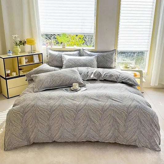 Black Marble Duvet Cover Set @chichicmart