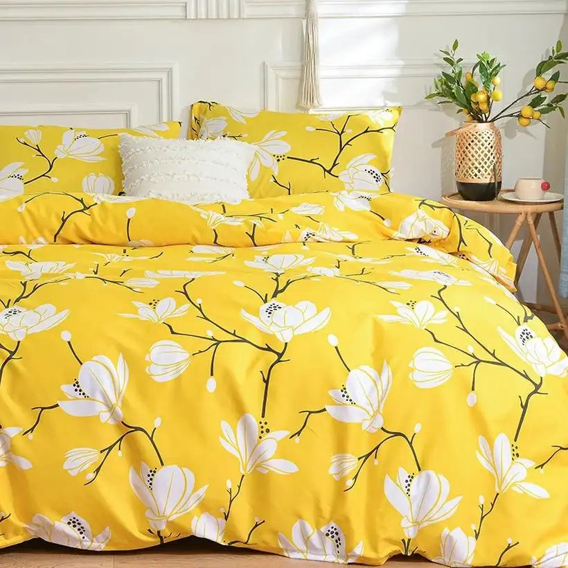 Black Marble Duvet Cover Set @chichicmart