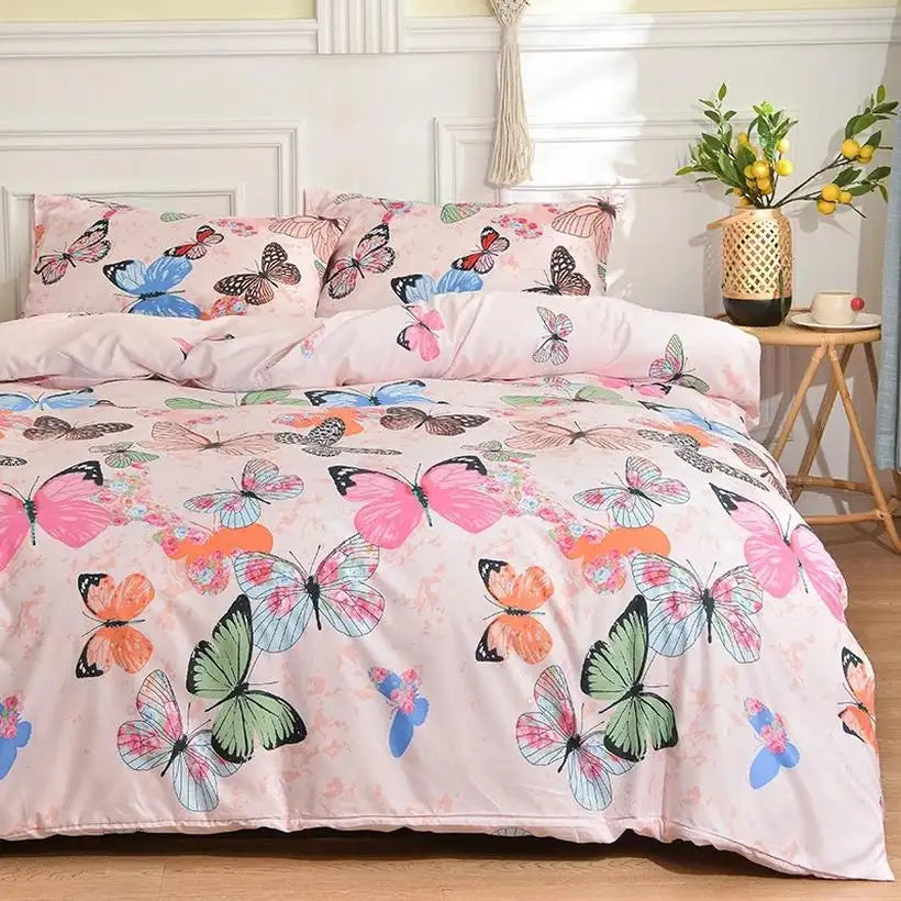 Black Marble Duvet Cover Set @chichicmart