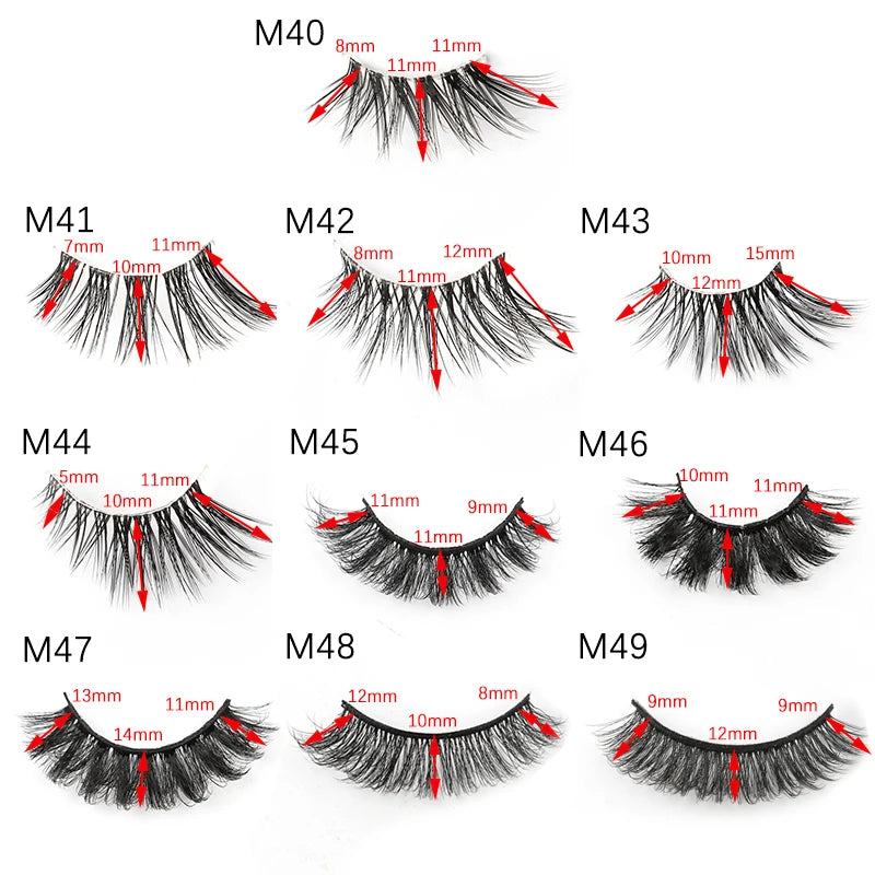 Cat Eye Strip Lashes @chichicmart