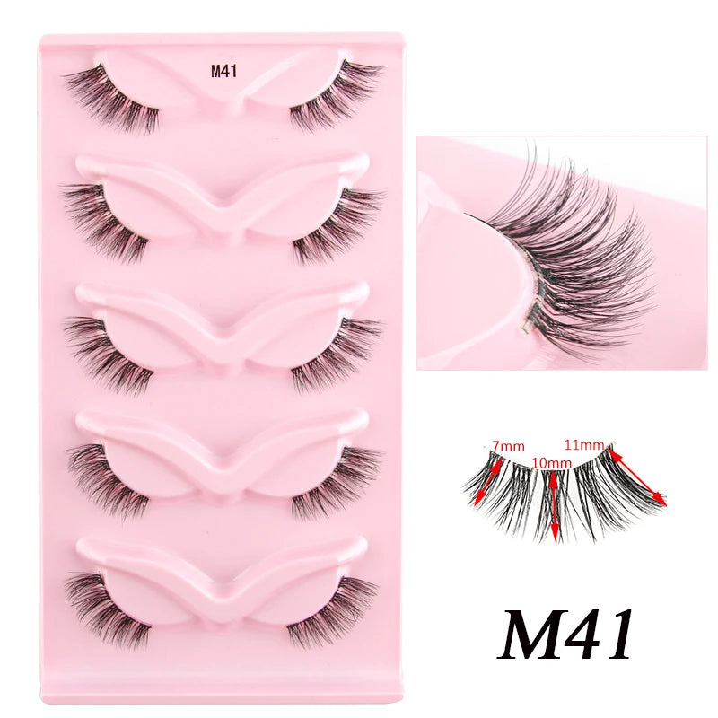 Cat Eye Strip Lashes @chichicmart