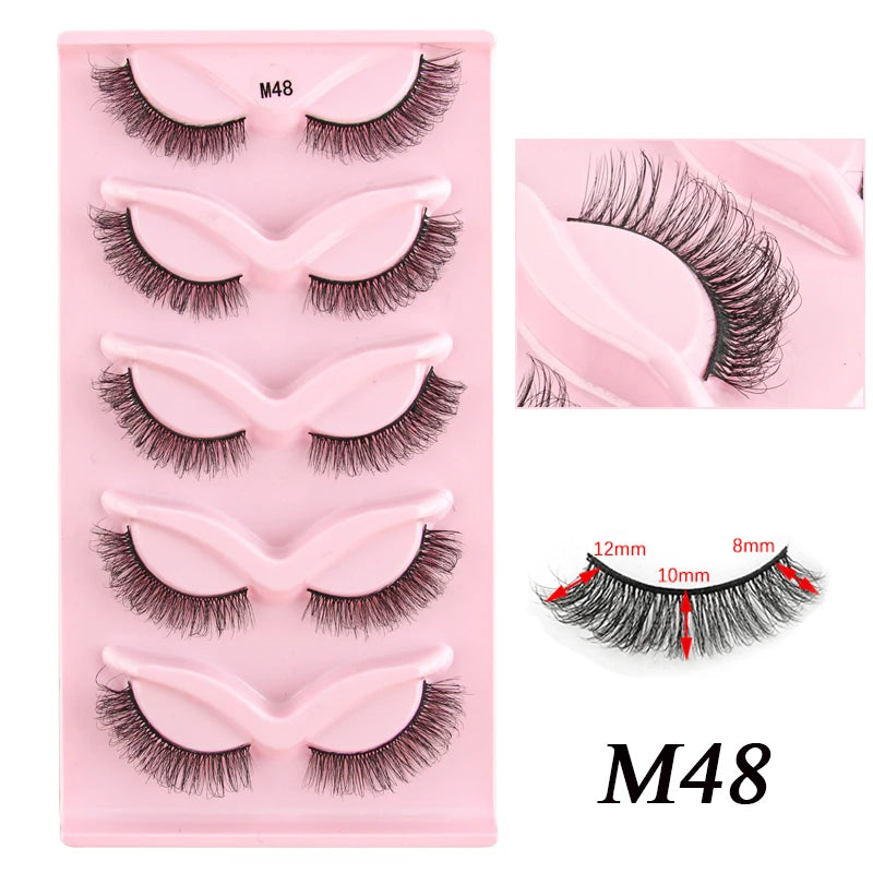 Cat Eye Strip Lashes @chichicmart