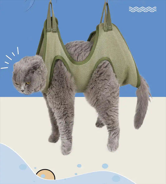 Cat Grooming Hammock @chichicmart
