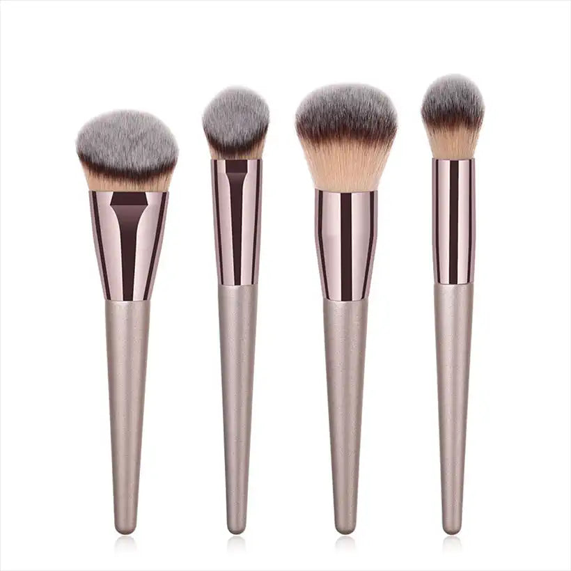 Champagne Makeup Brushes Set @chichicmart