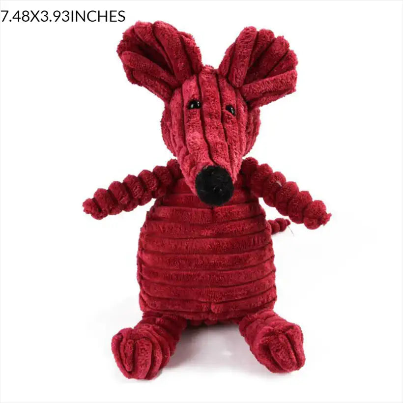 Corduroy Plush Dog Toy @chichicmart