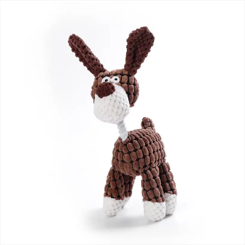 Corduroy Plush Dog Toy @chichicmart