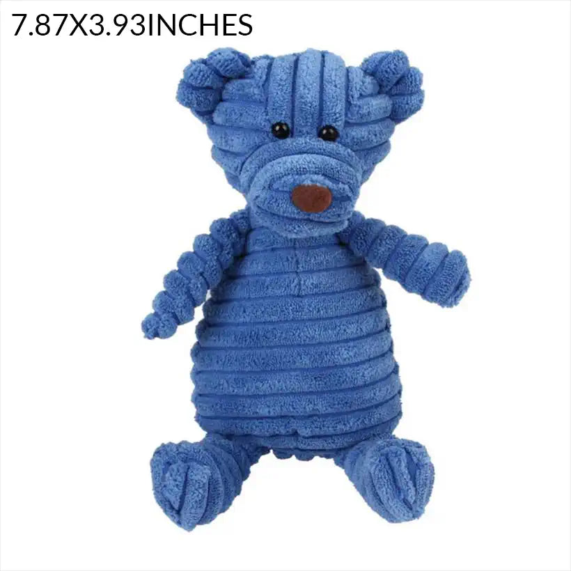 Corduroy Plush Dog Toy @chichicmart