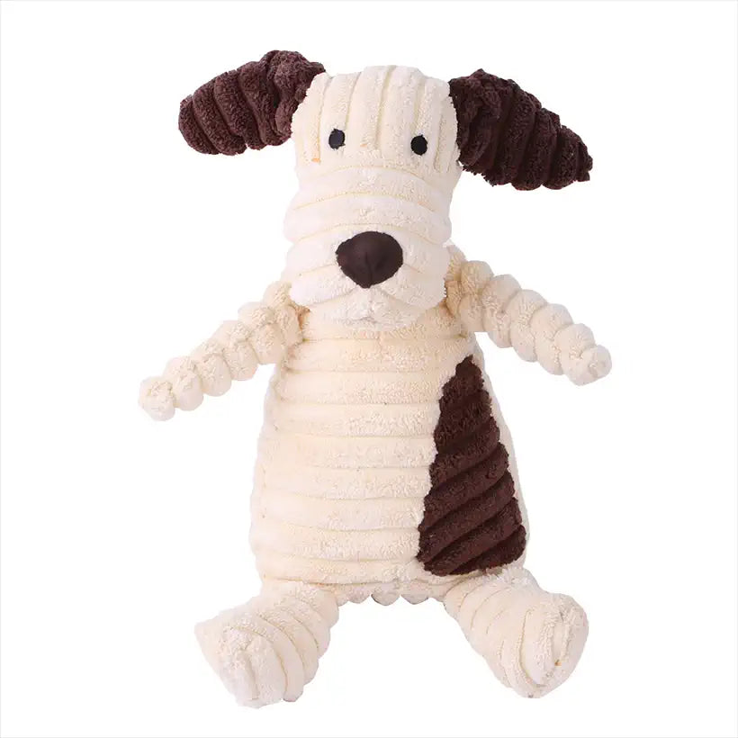 Corduroy Plush Dog Toy @chichicmart