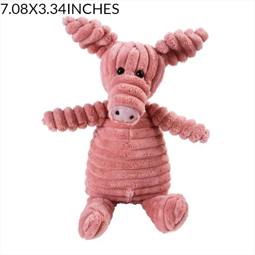 Corduroy Plush Dog Toy @chichicmart