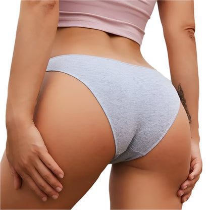 Cotton Low-Waist Briefs – Breathable Sexy Underwear @chichicmart