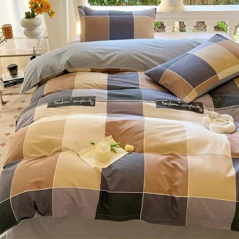 Cute Printed Soft Bed Linen Quilt Sheet @chichicmart
