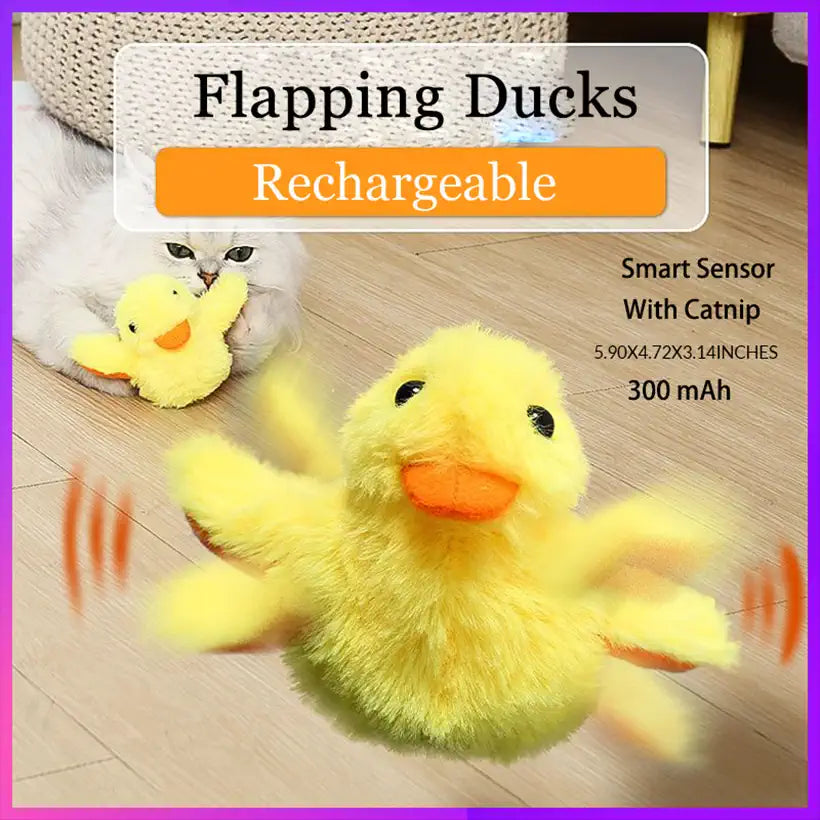 Flapping Duck Cat Toys @chichicmart
