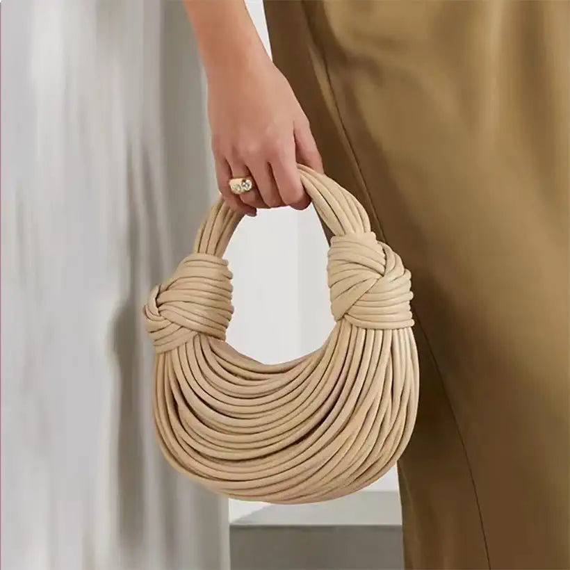 Handwoven Bags, Gold Luxury Designer @chichicmart