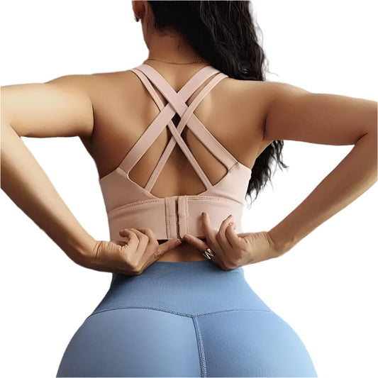 High-Impact Push-Up Sports Bra @chichicmart