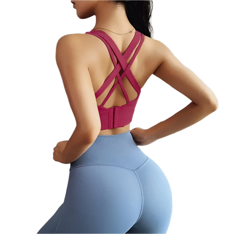 High-Impact Push-Up Sports Bra @chichicmart