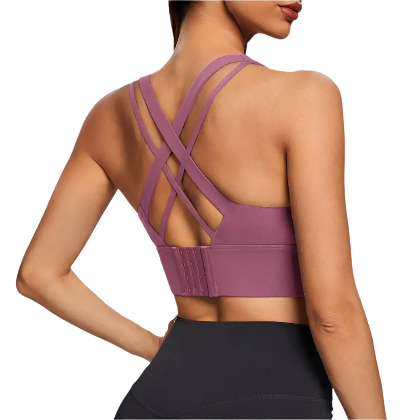 High-Impact Push-Up Sports Bra @chichicmart