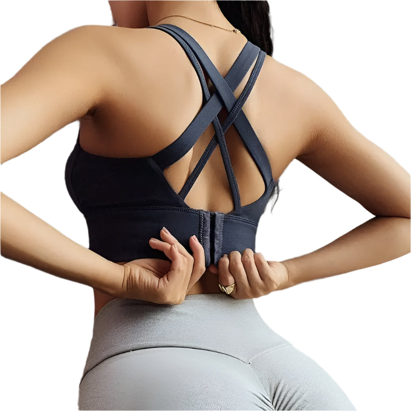 High-Impact Push-Up Sports Bra @chichicmart