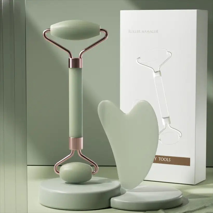 Jade Roller & Gua sha roller @chichicmart