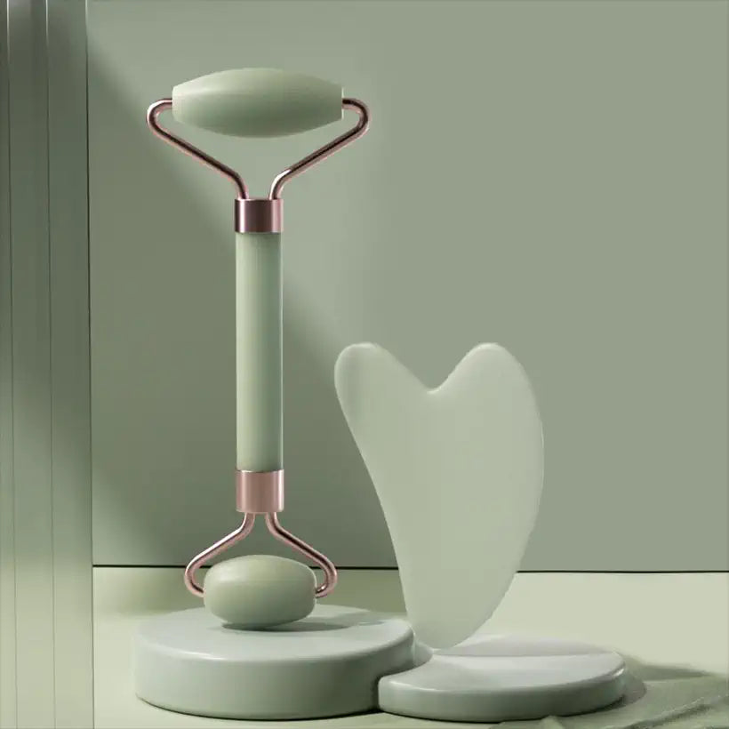 Jade Roller & Gua sha roller @chichicmart