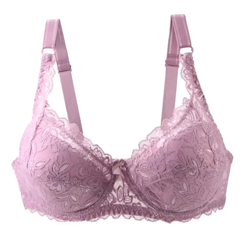 Lace Back Underwire Bra – Thin & Breathable @chichicmart