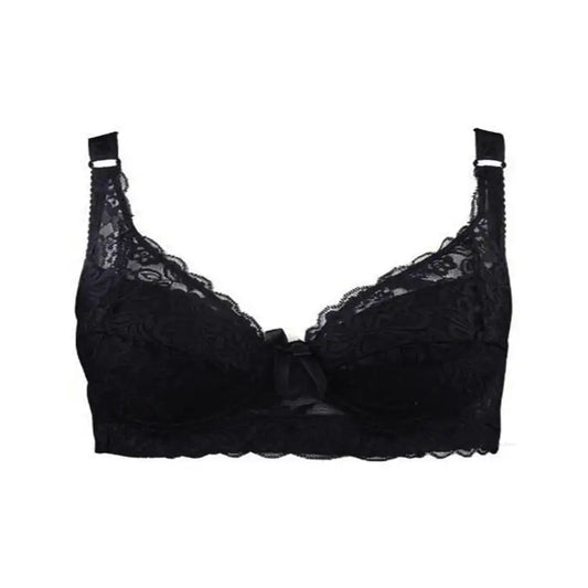 Lace Wireless Bra – Full Cup Comfort @chichicmart