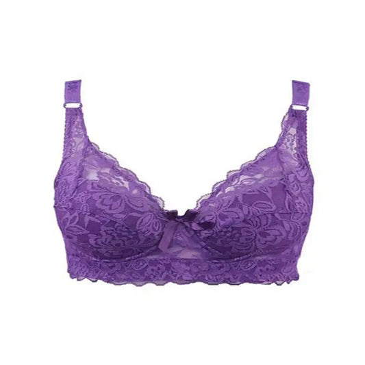 Lace Wireless Bra – Full Cup Comfort @chichicmart