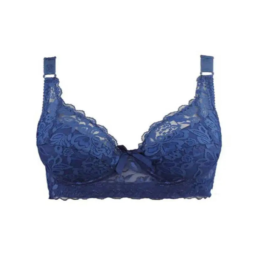 Lace Wireless Bra – Full Cup Comfort @chichicmart