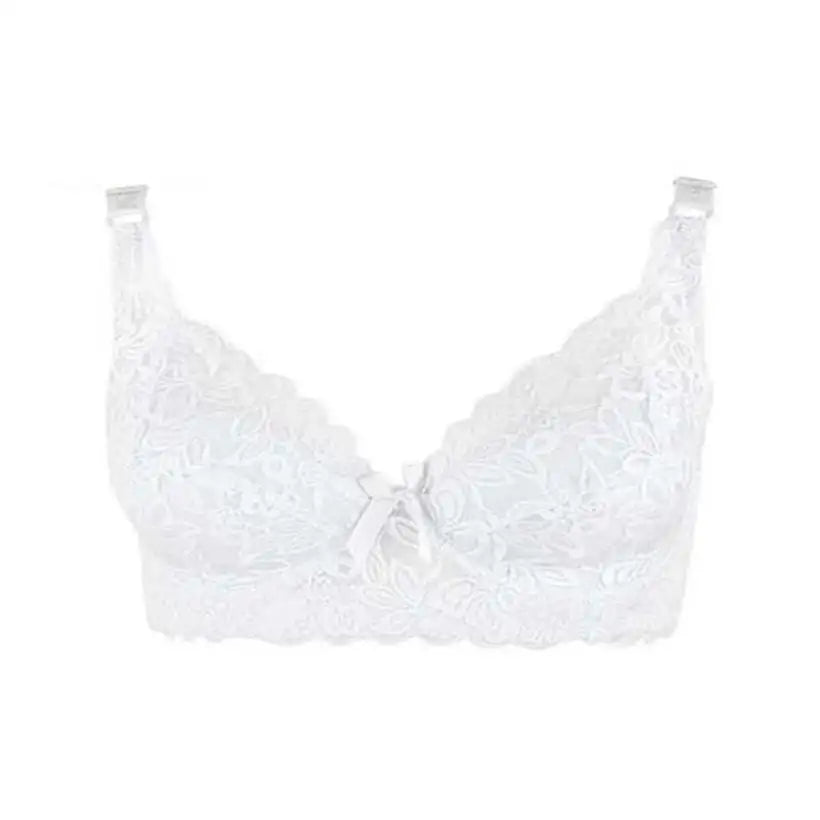 Lace Wireless Bra – Full Cup Comfort @chichicmart