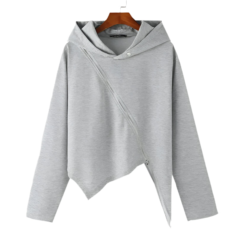 Long Sleeve Zipper Hoodie @chichicmart