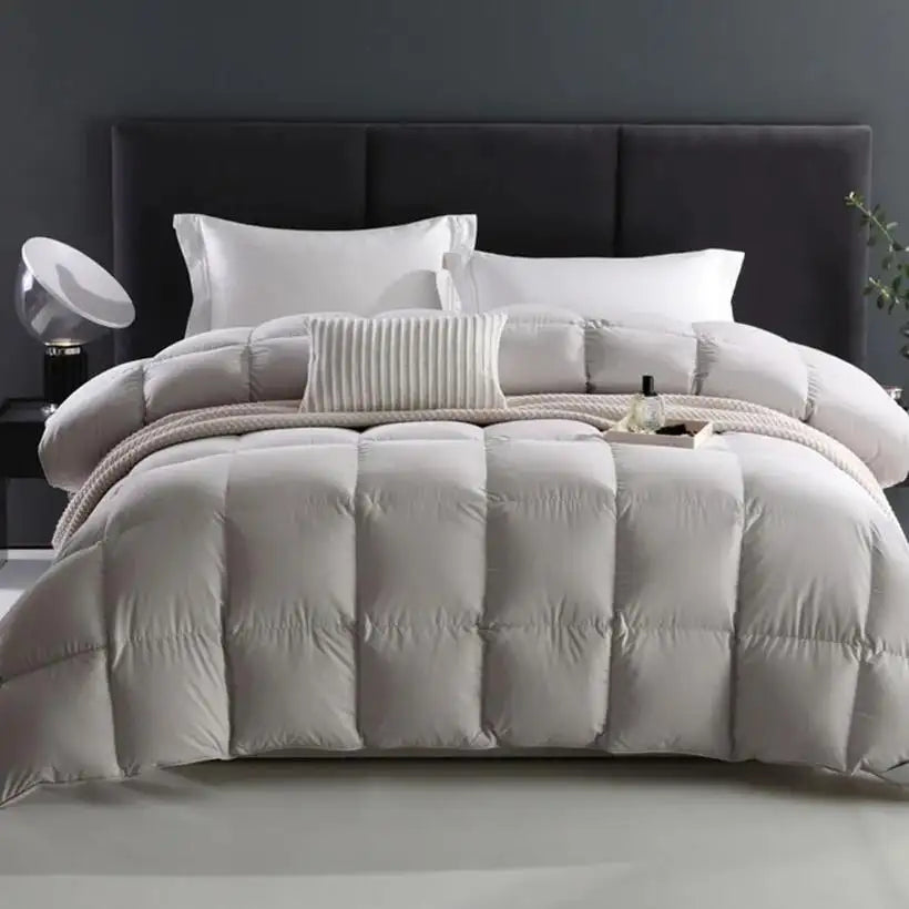 Luxury Winter Goose Down Duvet @chichicmart
