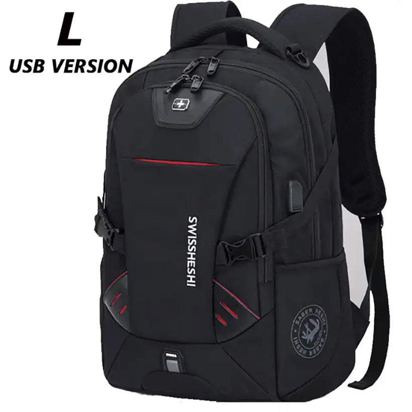 Men Multifunction Backpack With Charger @chichicmart