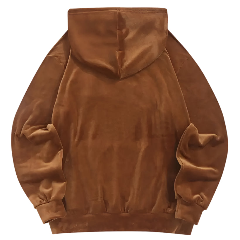 Men's Embroidered Fleece Pullover Hoodie @chichicmart