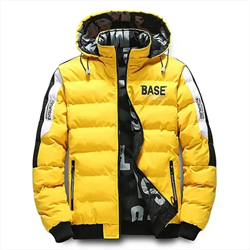 Men's Hooded Thermal Down Padded Jacket @chichicmart