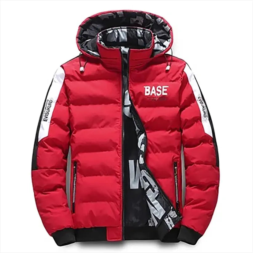 Men's Hooded Thermal Down Padded Jacket @chichicmart