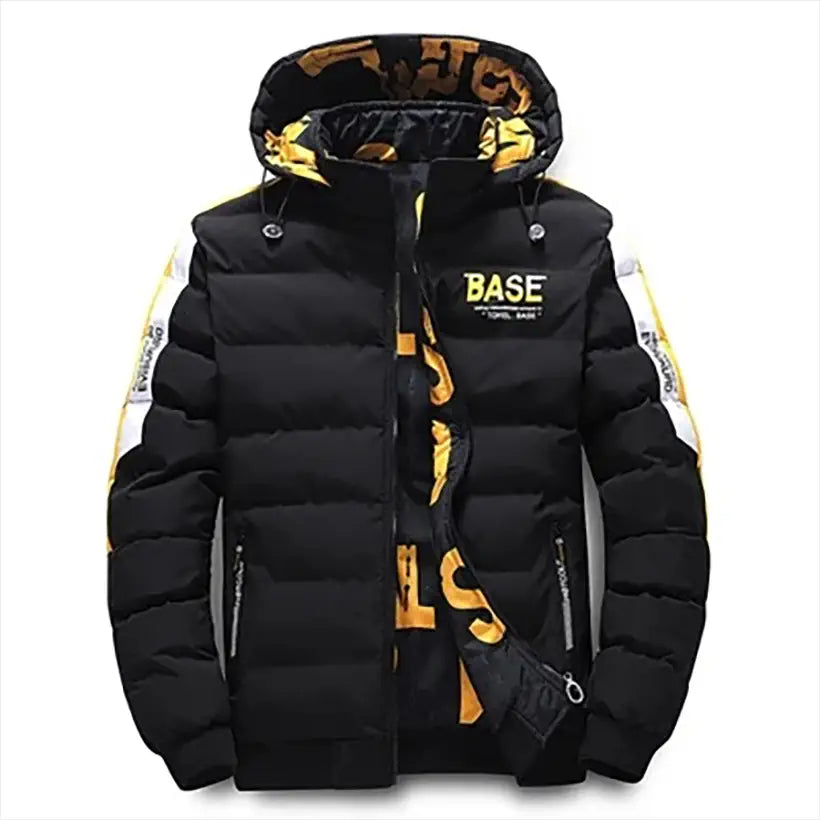 Men's Hooded Thermal Down Padded Jacket @chichicmart