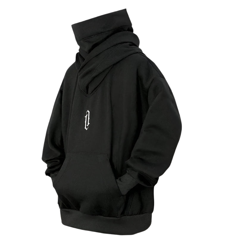Men's Japanese Ninja Oversized Hooded Sweatshirt @chichicmart